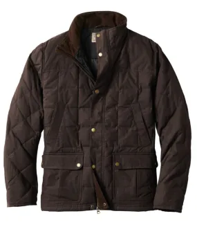 Bean's Upcountry Waxed Cotton Down Jacket Men's Regular