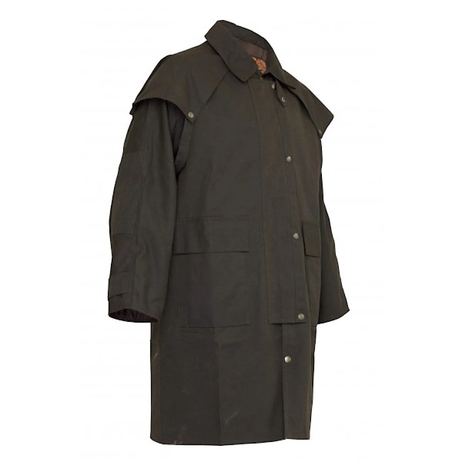Burke & Wills Balranald Short Coat - Brown