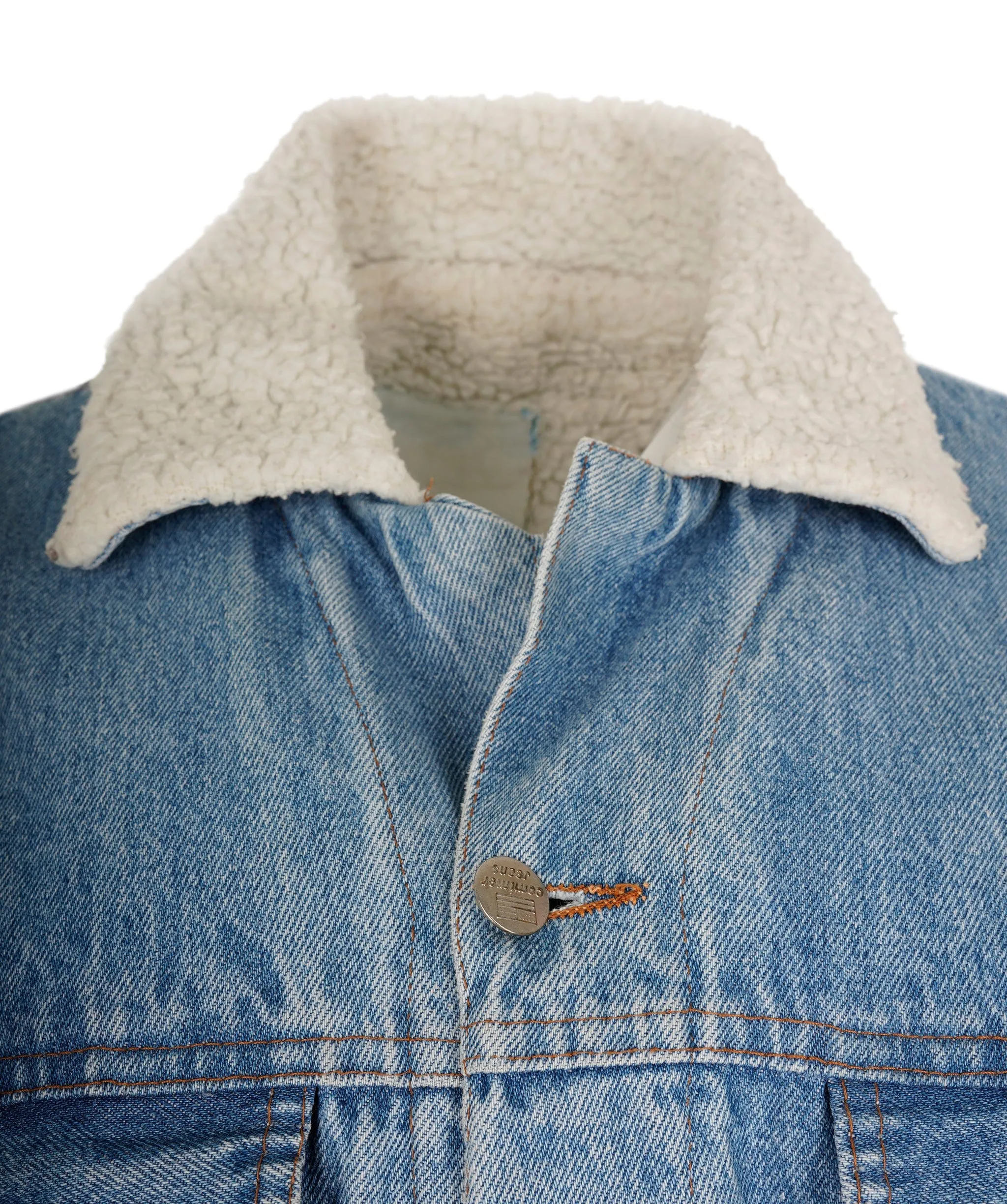 Denim Jacket shearling ASL4903