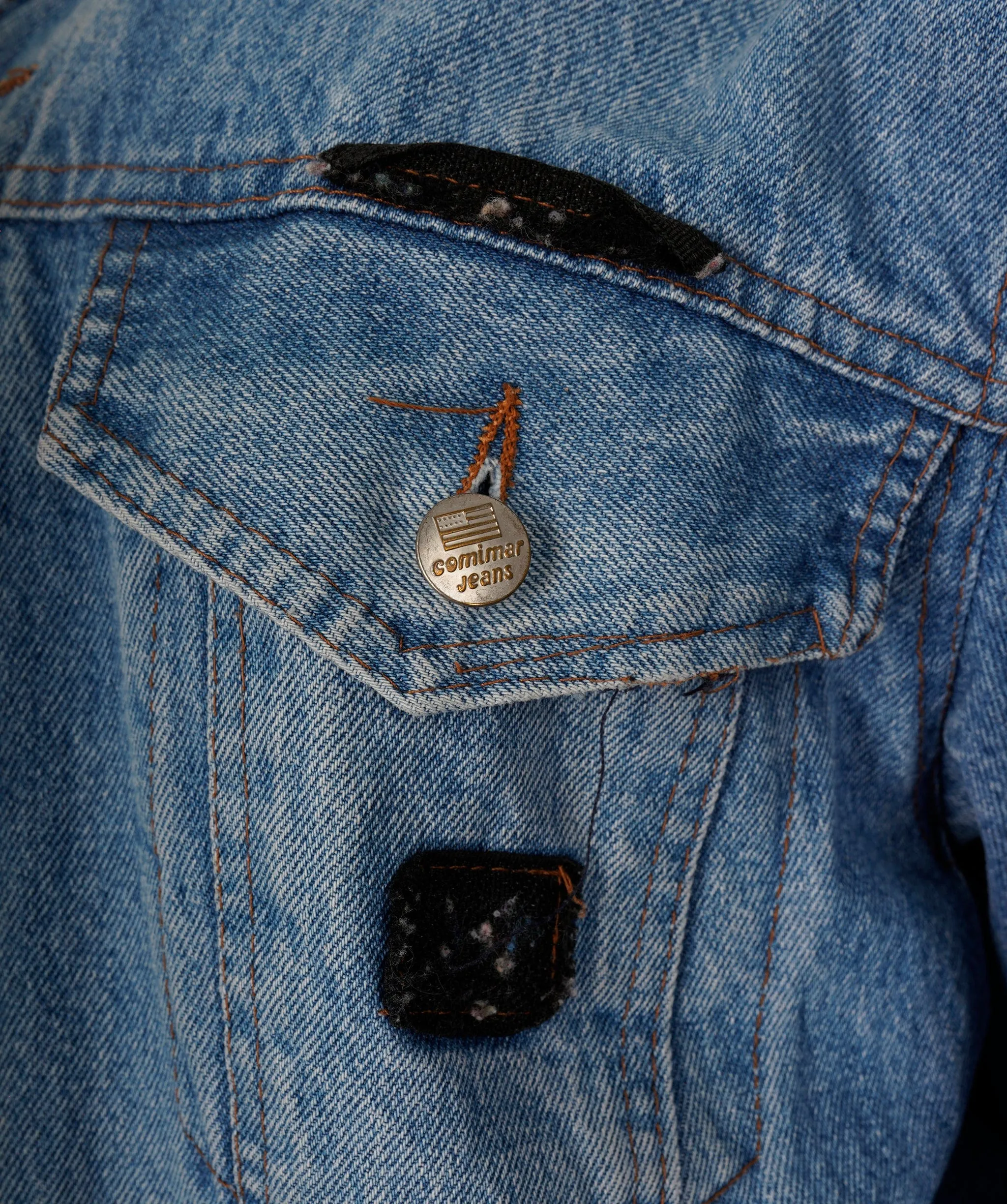 Denim Jacket shearling ASL4903