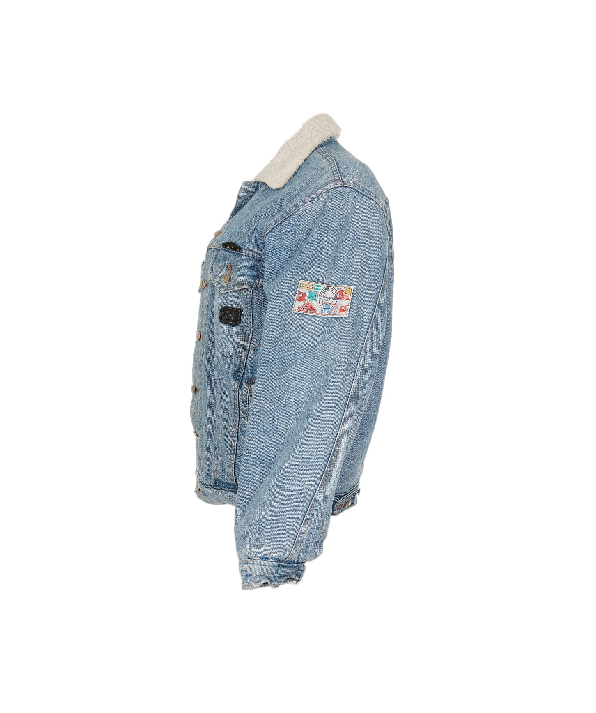 Denim Jacket shearling ASL4903