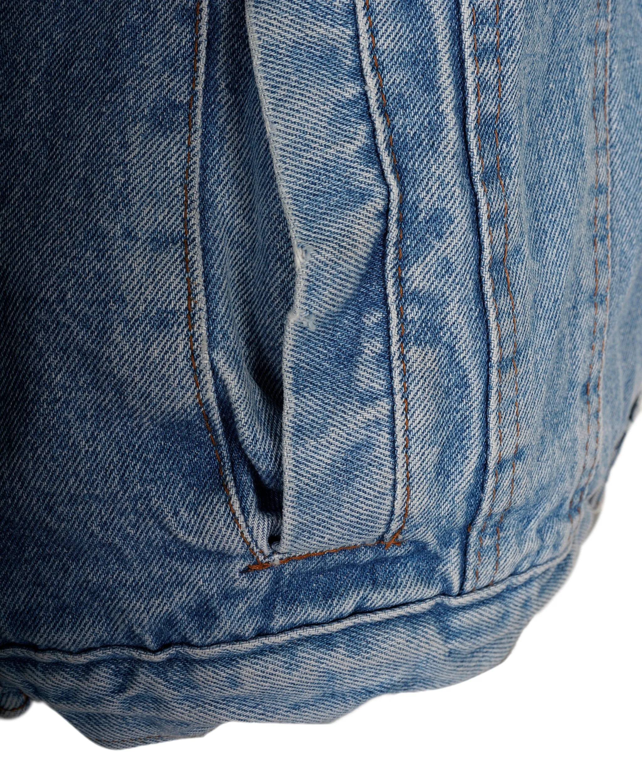 Denim Jacket shearling ASL4903
