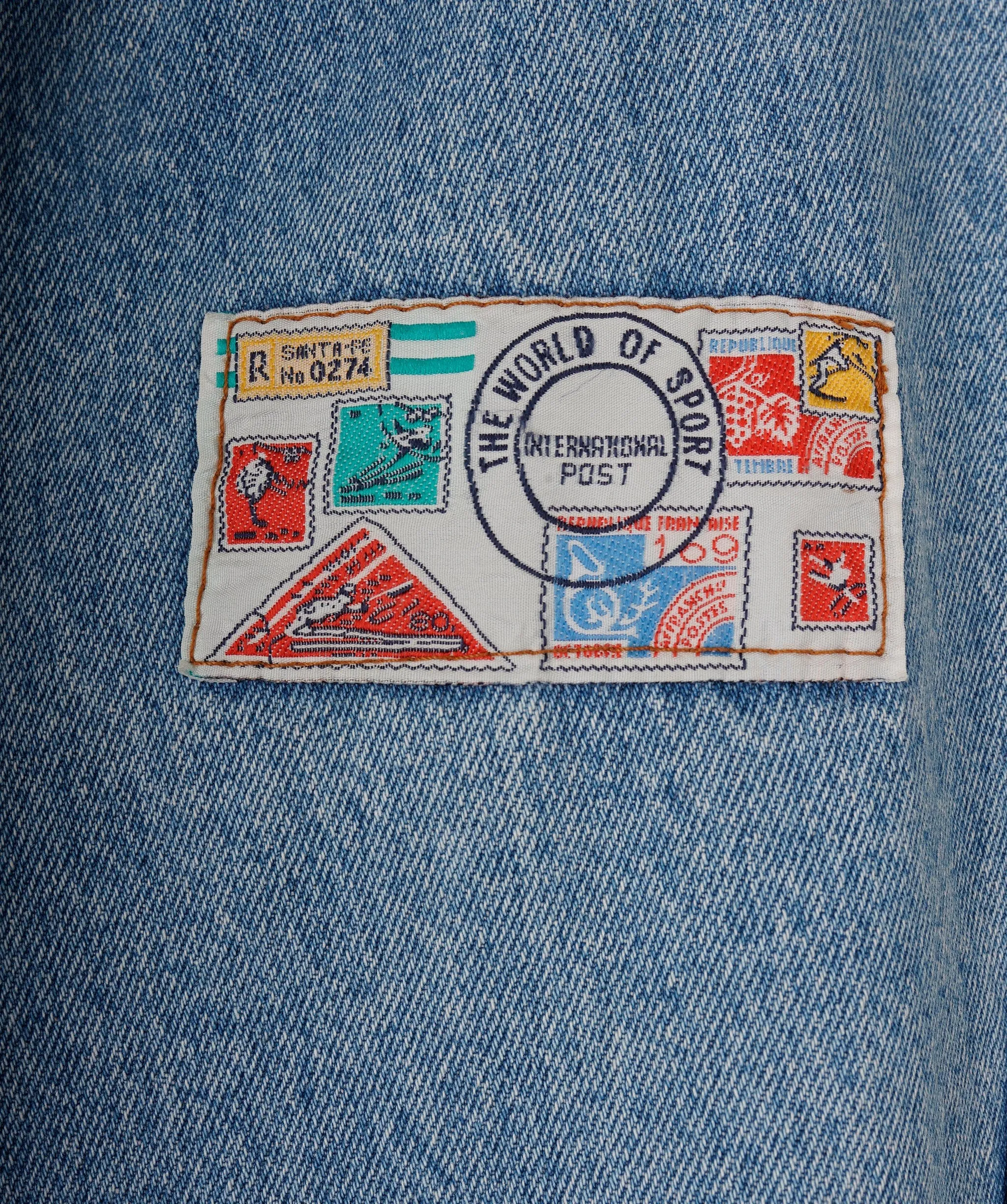 Denim Jacket shearling ASL4903