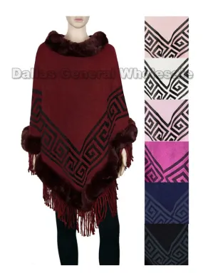 Fashion Winter Sweater Ponchos Wholesale
