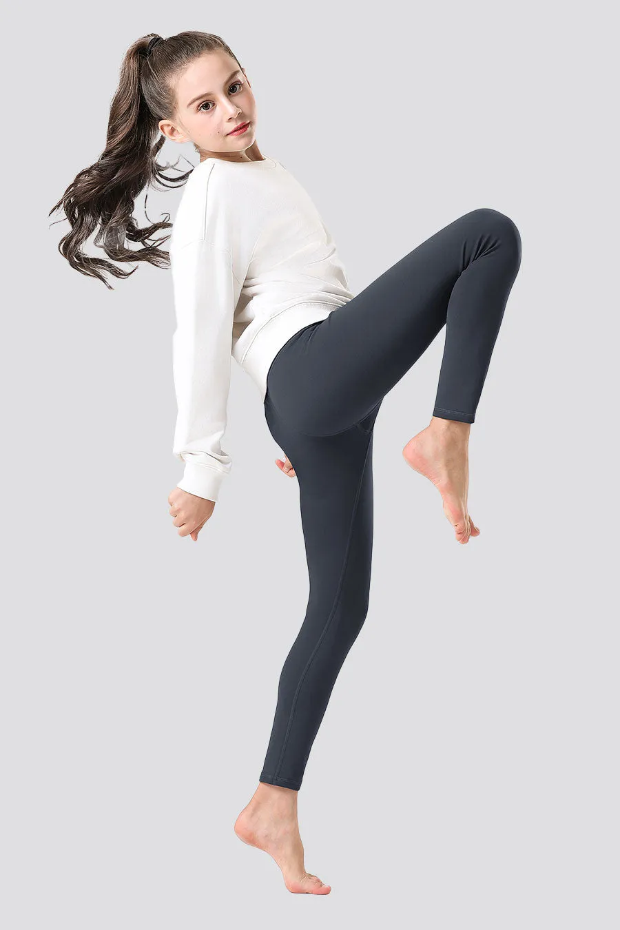 Girls Warm Winter Athletic Yoga Pants