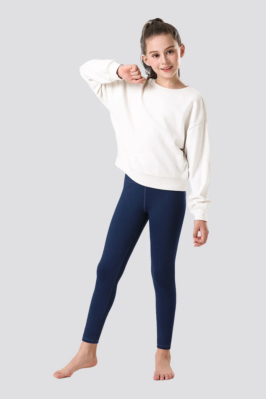 Girls Warm Winter Athletic Yoga Pants