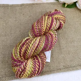 Hand Spun Tasmanian Merino Wool Chunky Yarn in Bright Autumn