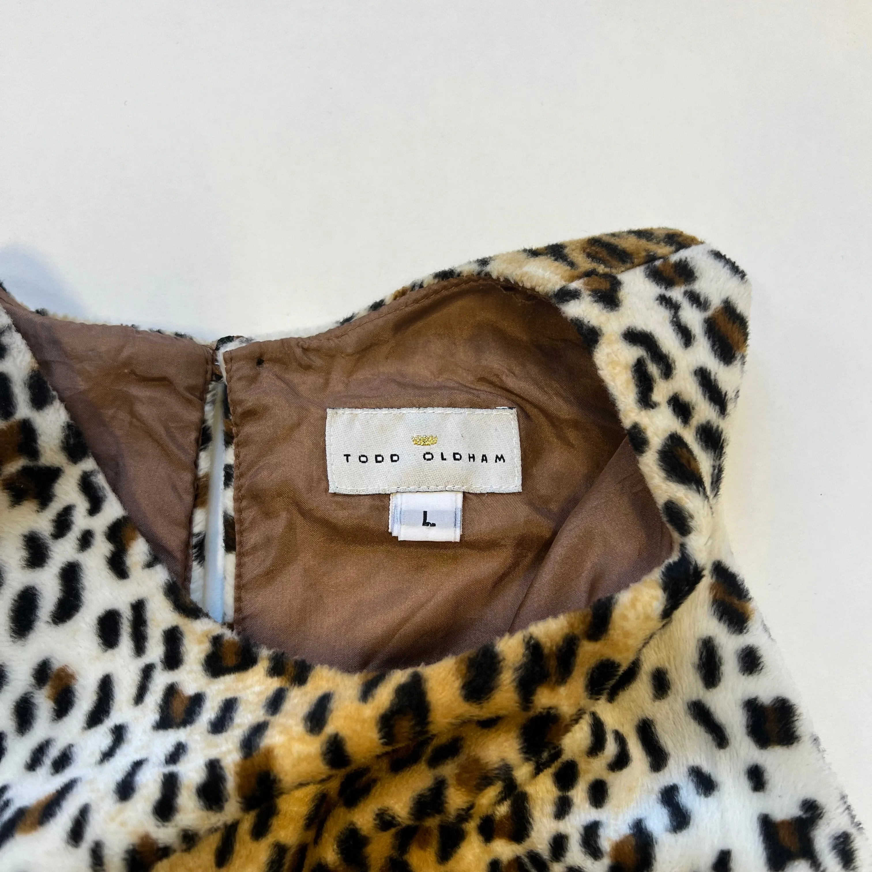 Leopard Print Top | Todd Oldham