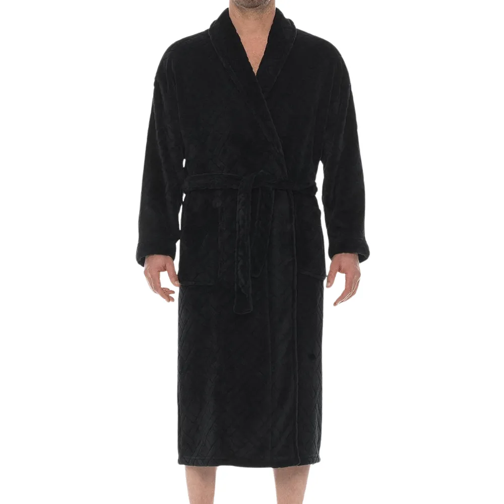 Majestic International Crossroads Plush Shawl Robe - 12618110 - Assorted Colours