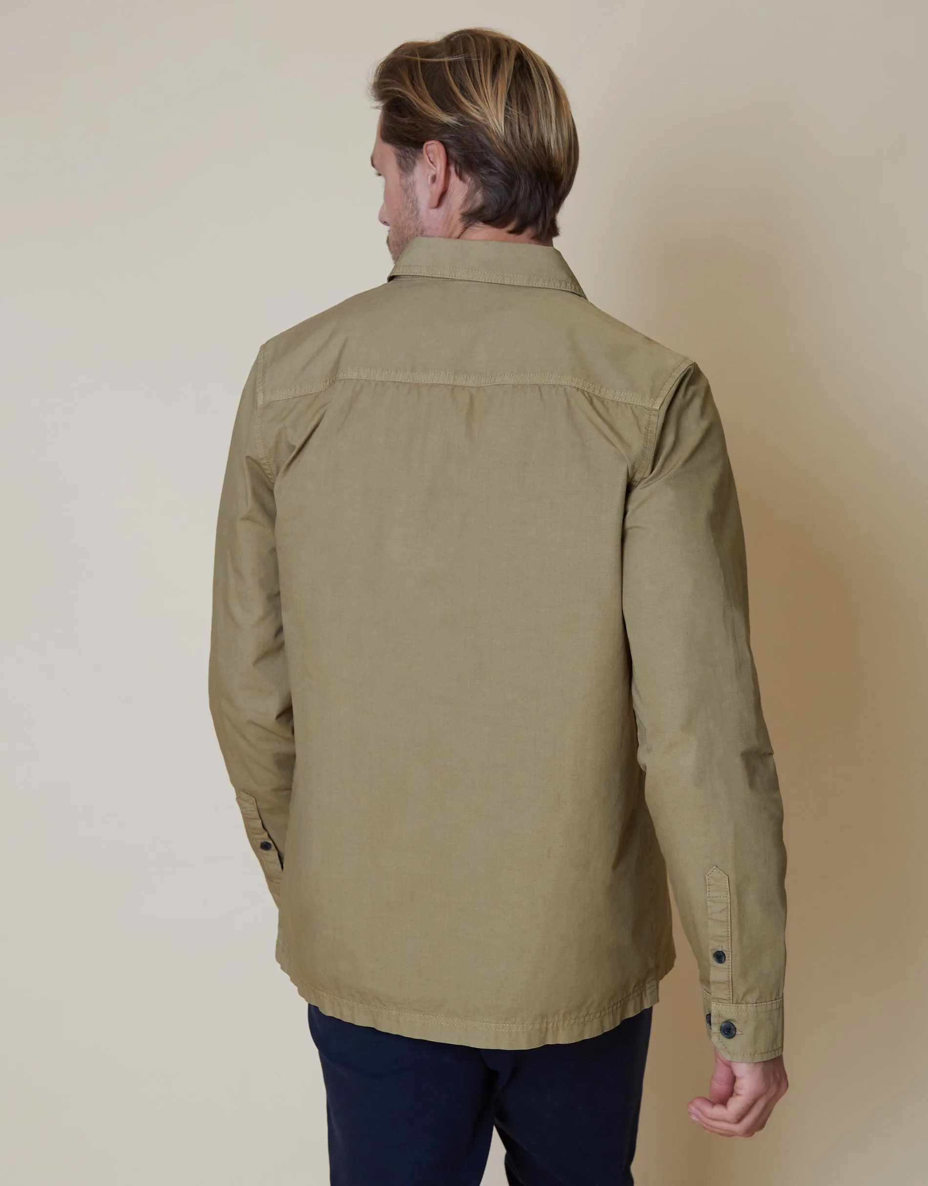 Men's Stone Lightweight Shacket