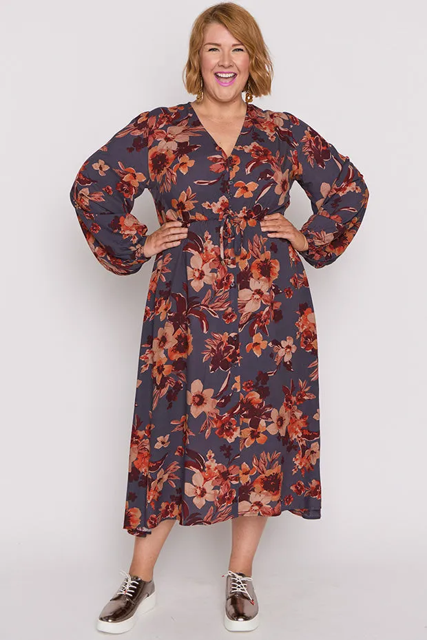 Millie Wall Flower Maxi Dress