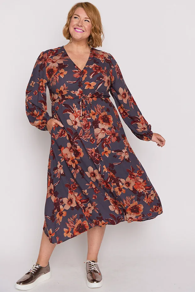 Millie Wall Flower Maxi Dress