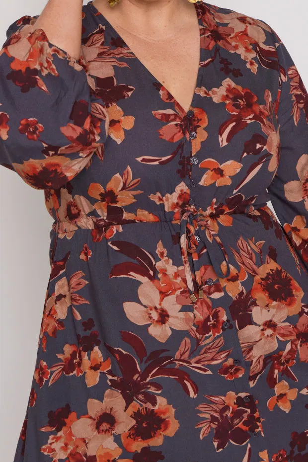 Millie Wall Flower Maxi Dress