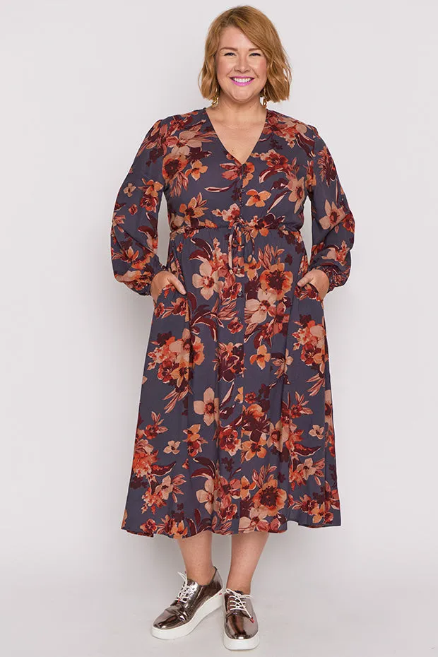 Millie Wall Flower Maxi Dress