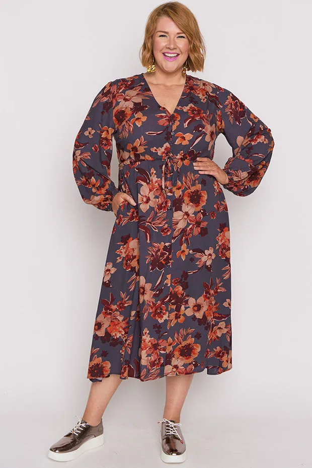 Millie Wall Flower Maxi Dress