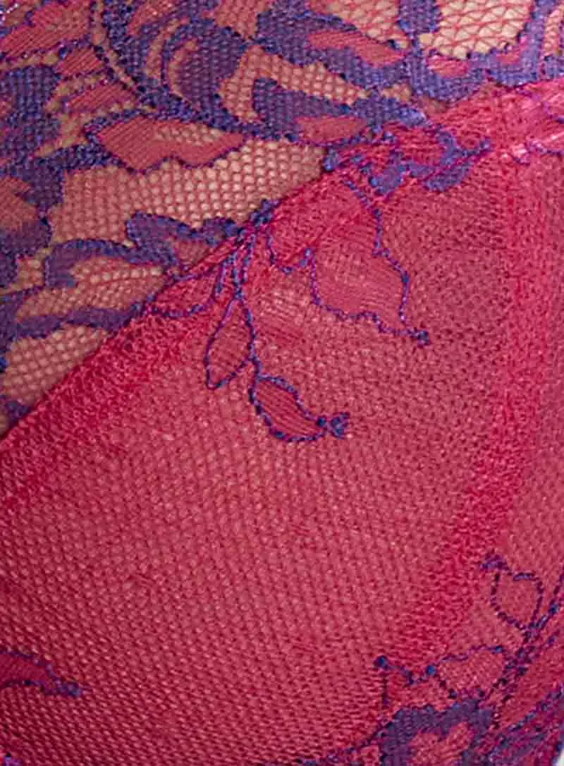 Panache: Ana Plunge Bra Orchid Indigo