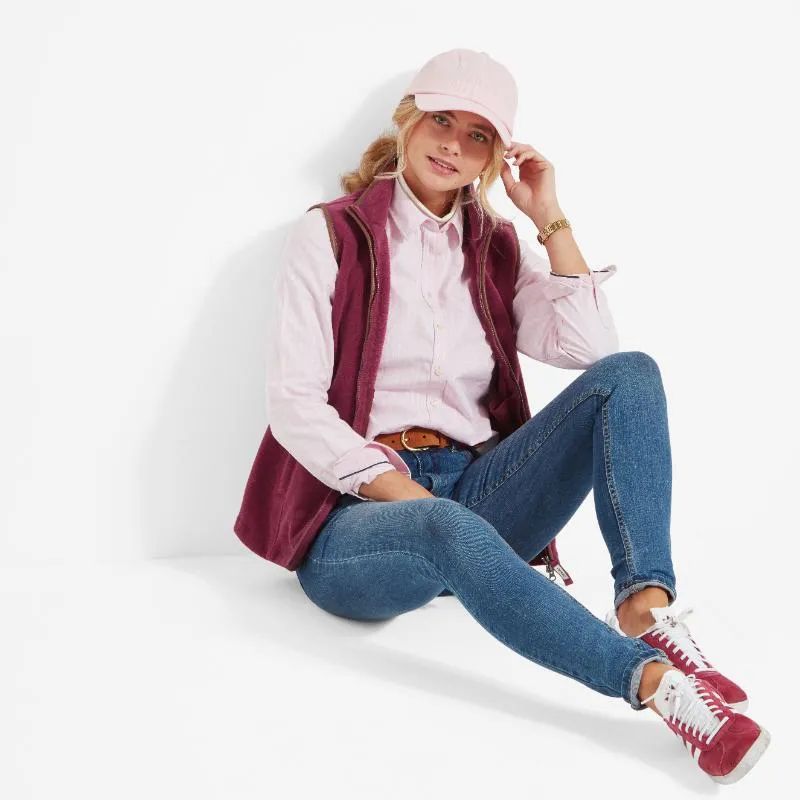 Schoffel Ladies Lyndon Fleece Gilet - Mulberry