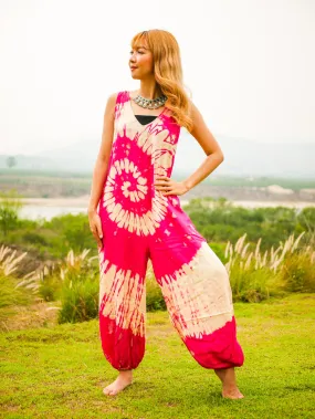 Sunkissed Gypsy Racerback Dungarees Jumpsuit Romper