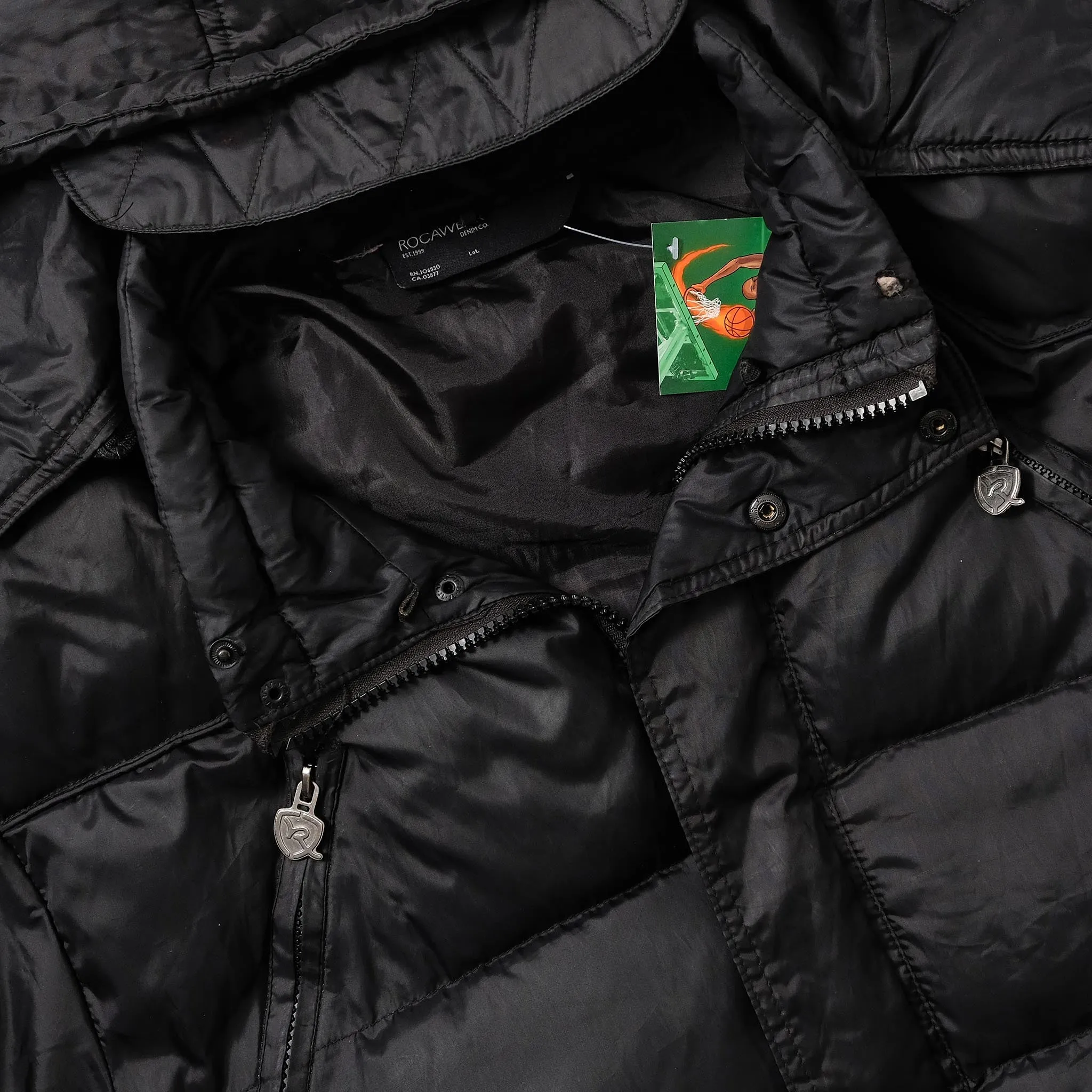 Y2K Rocawear Puffer Jacket Large