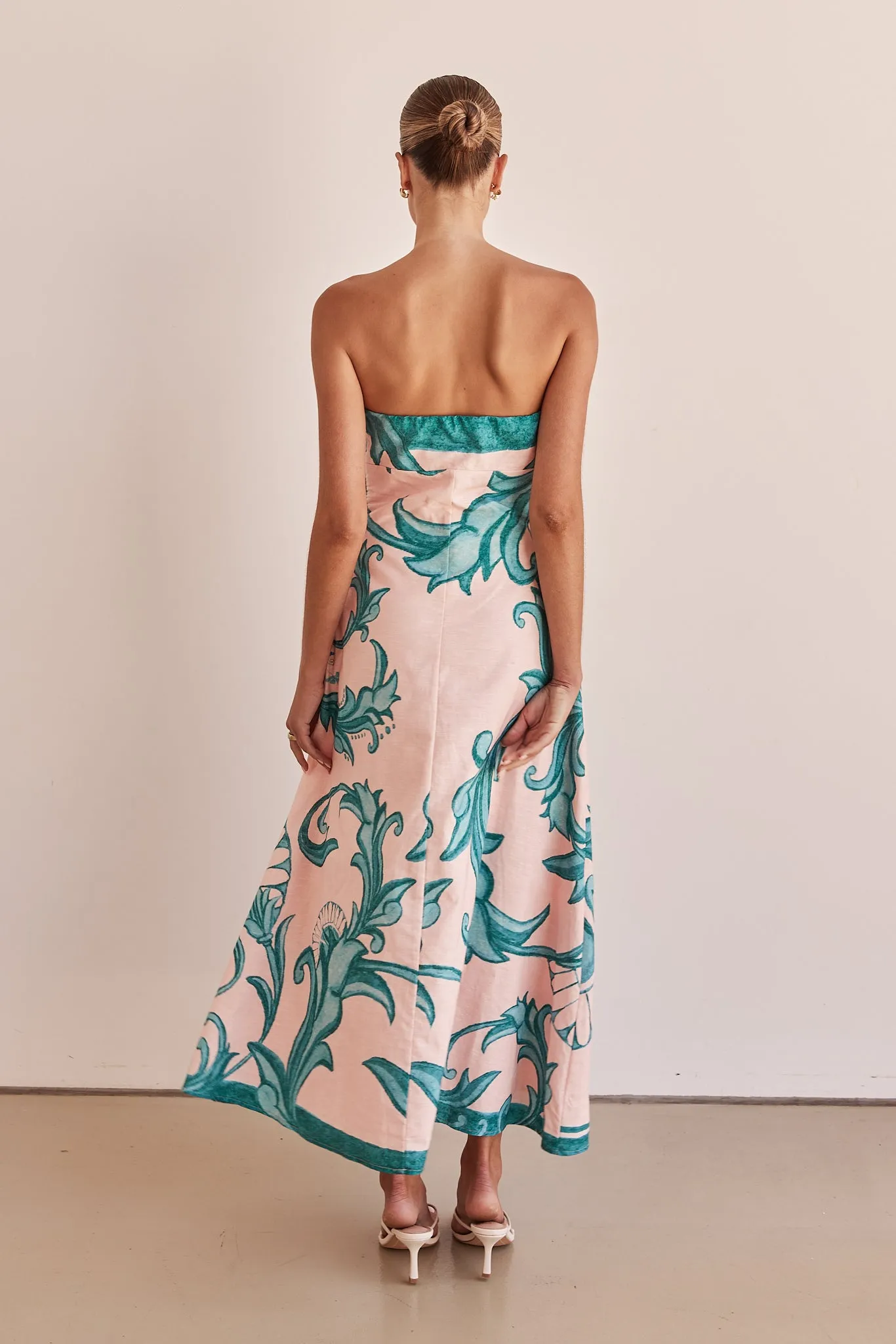 Zayna Midi Dress (Pink)